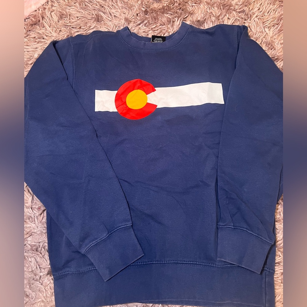 Colorado Crew Neck hoodie size small